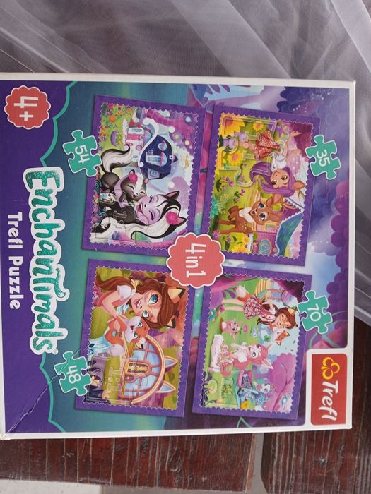 Puzzle Enchantimals 4 w 1.