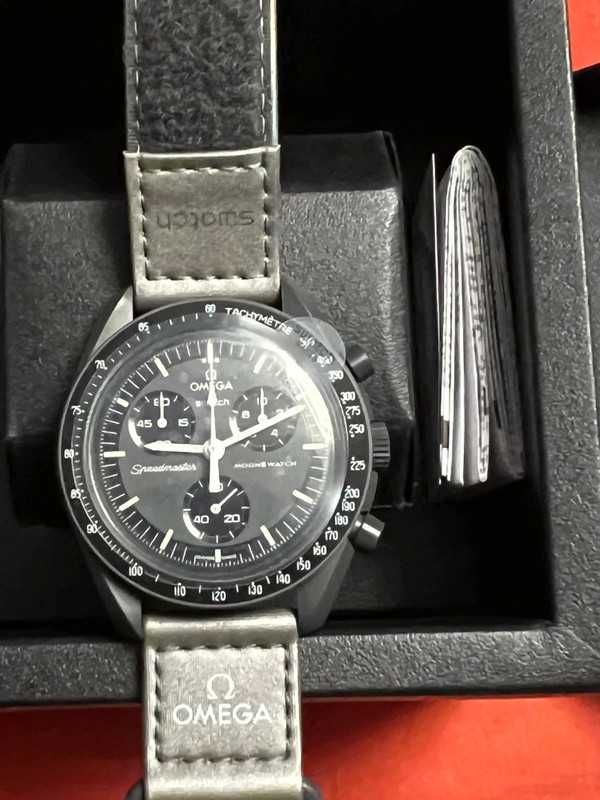 Zegarek Omega x Swatch SO33A100 – Mercury Kolekcjonerski Skarb