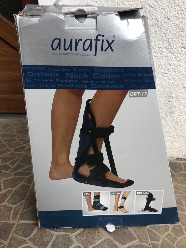 Деротаціонний чобіток Aurafix ORT-15 при переломі шийки стегна