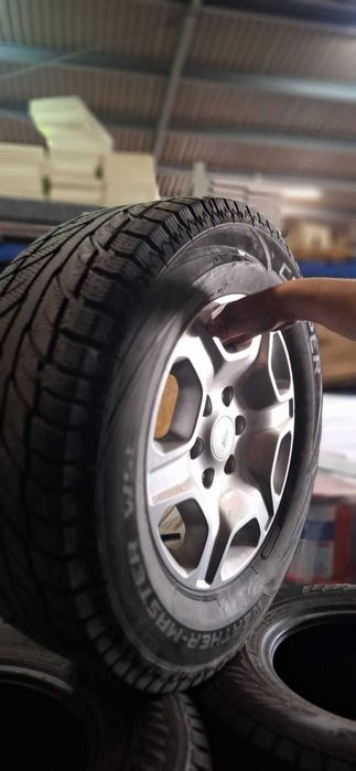 Koła FORD Ranger 17" z oponami zimowymi komplet 4 szt.