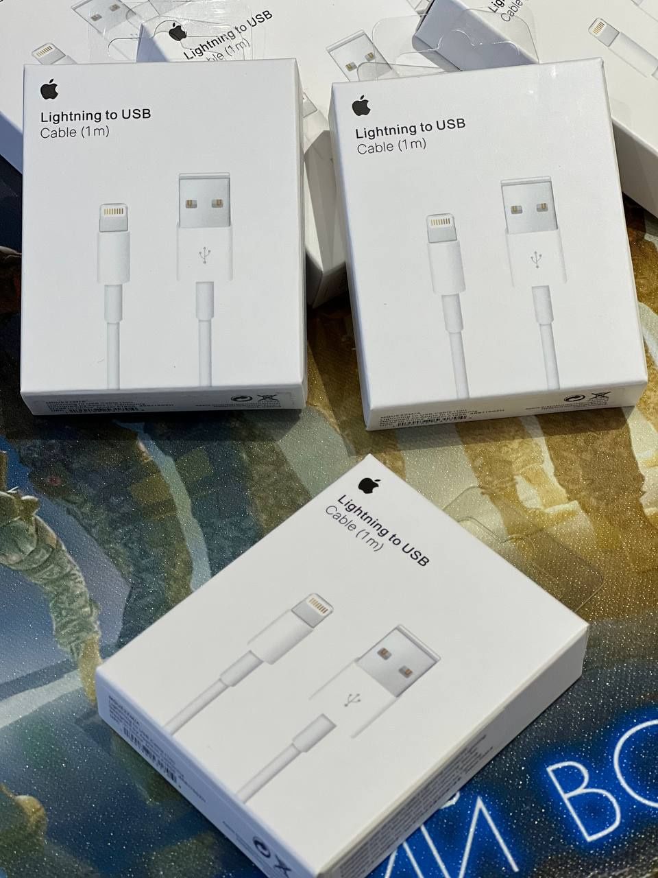 Зарядний кабель/шнур Apple USB lightning (1m)

Характеристики:

• Ор