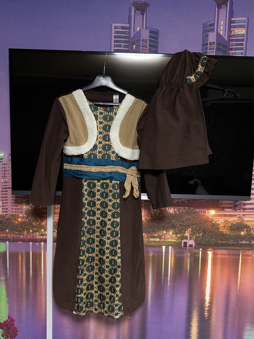 Покахонтас карнавальный хеллоуин костюм для девочки 5/7 лет