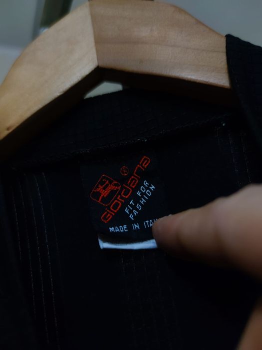 bluzka męska M kolarska koszulka ciemna czarna elegancka Giordana clas