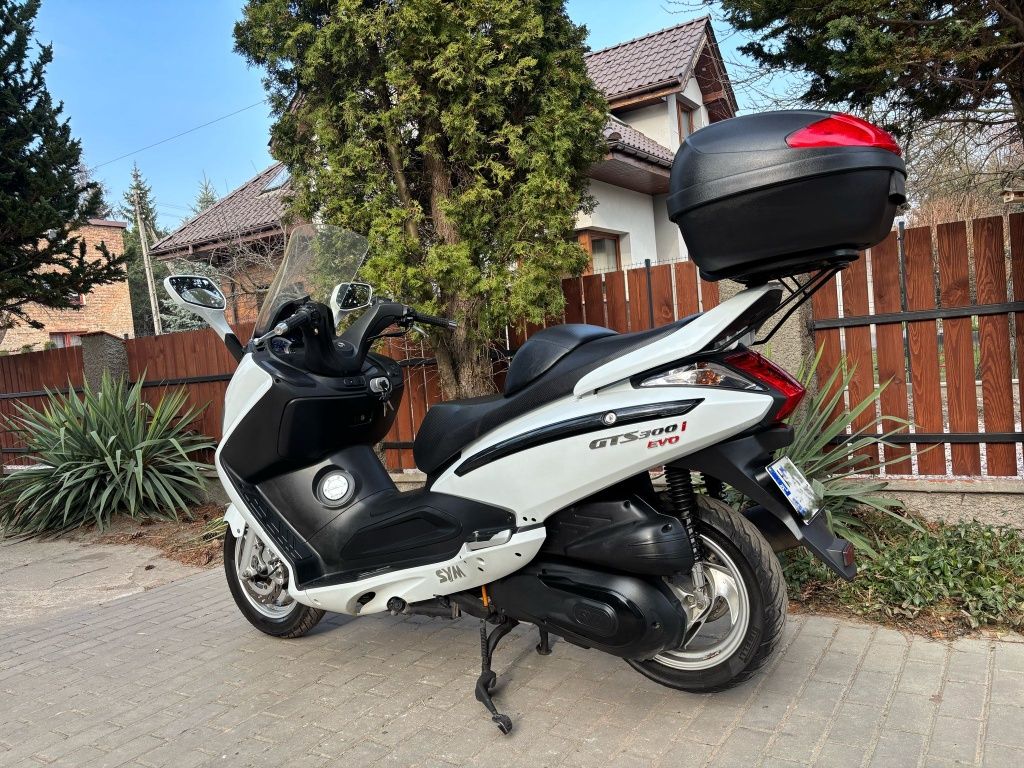 Sym GTS 300/125, kufer, gotowy do jazdy, zarejestrowany 250/125 RATY