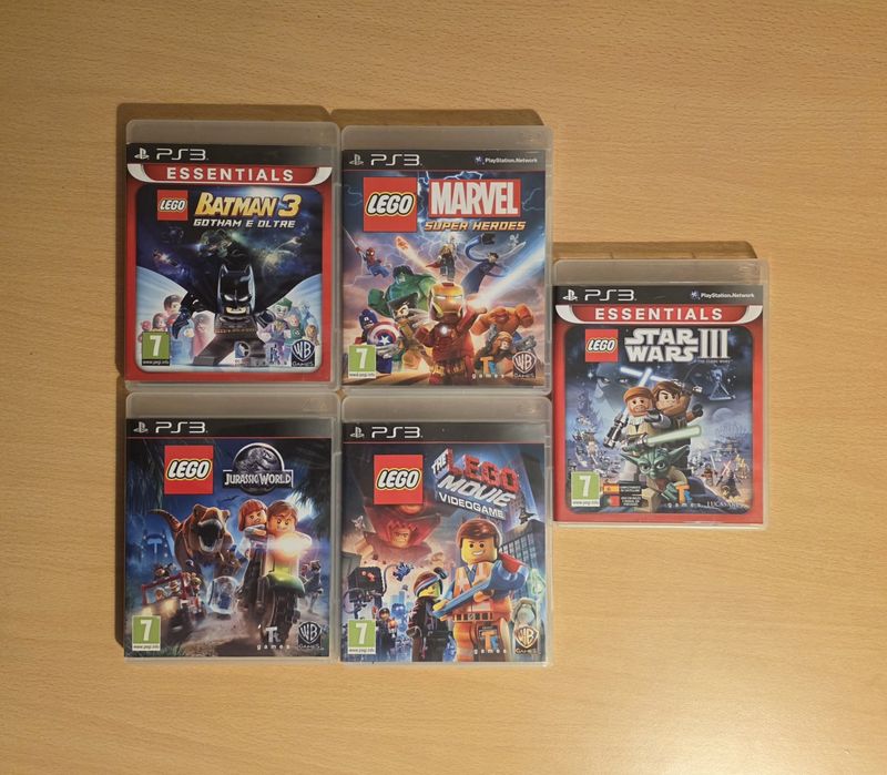 Pack Jogos Lego Playstation 3
