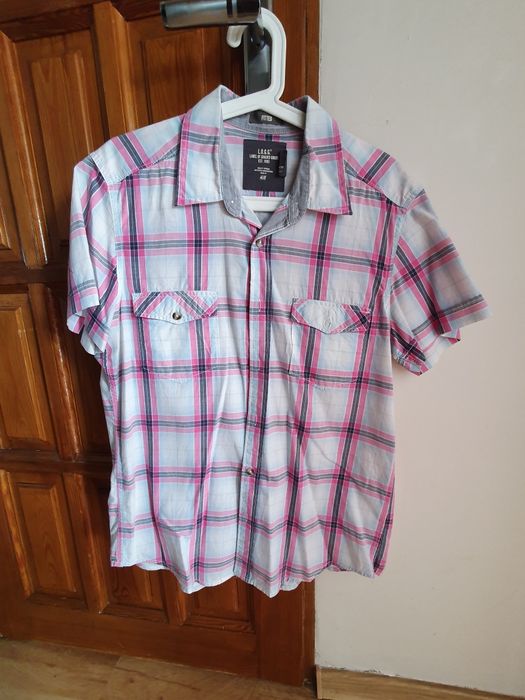 Koszula męsk marki H&M z krótkim rękawem