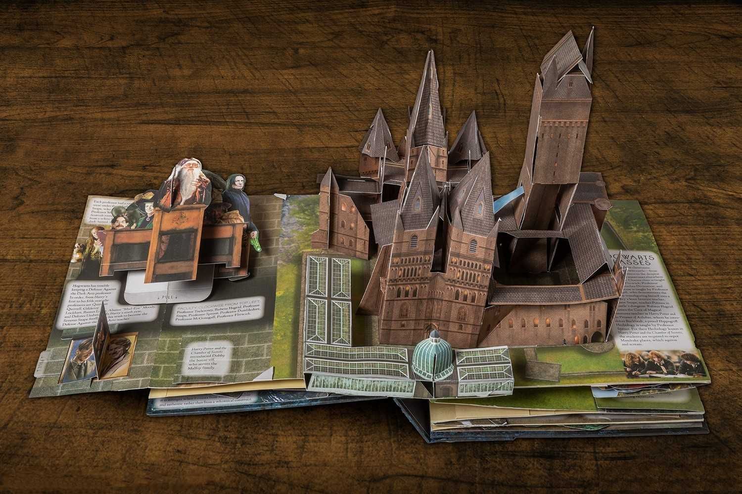 LIVRO 3D Harry Potter: A Pop-Up Guide to Hogwarts RARO, COLECIONADORES