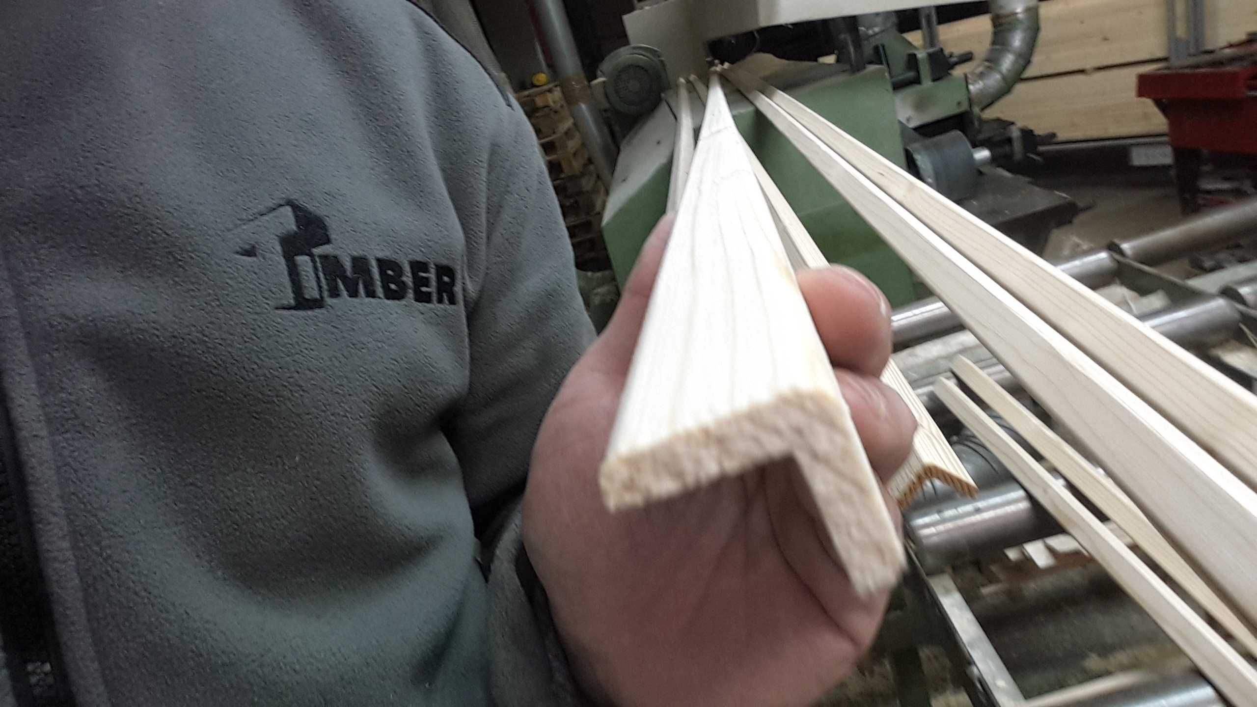 Kątownik 22x22 mm narożnik drewniany listwa kątowa opaska