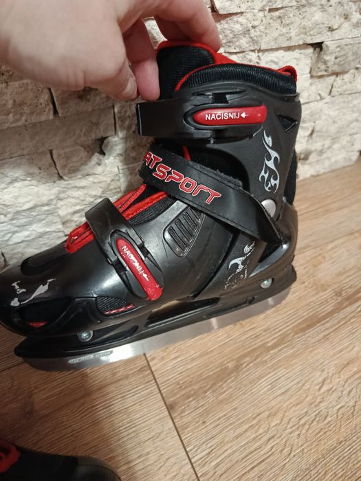 Łyżwy regulowane 34-37