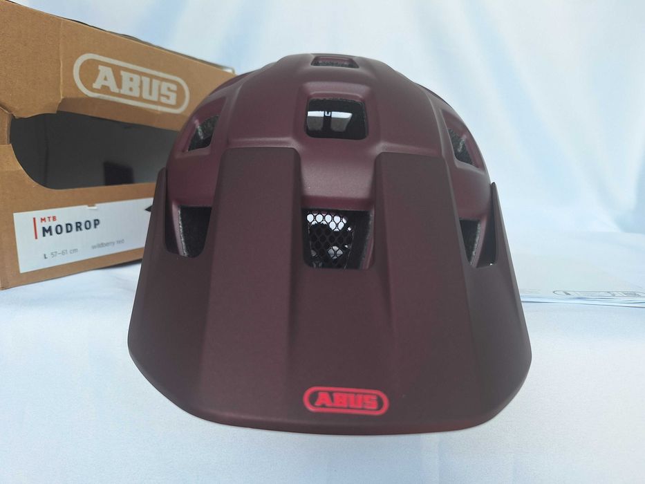 Kask rowerowy Abus Modrop Wildberry Red L 57-61cm
