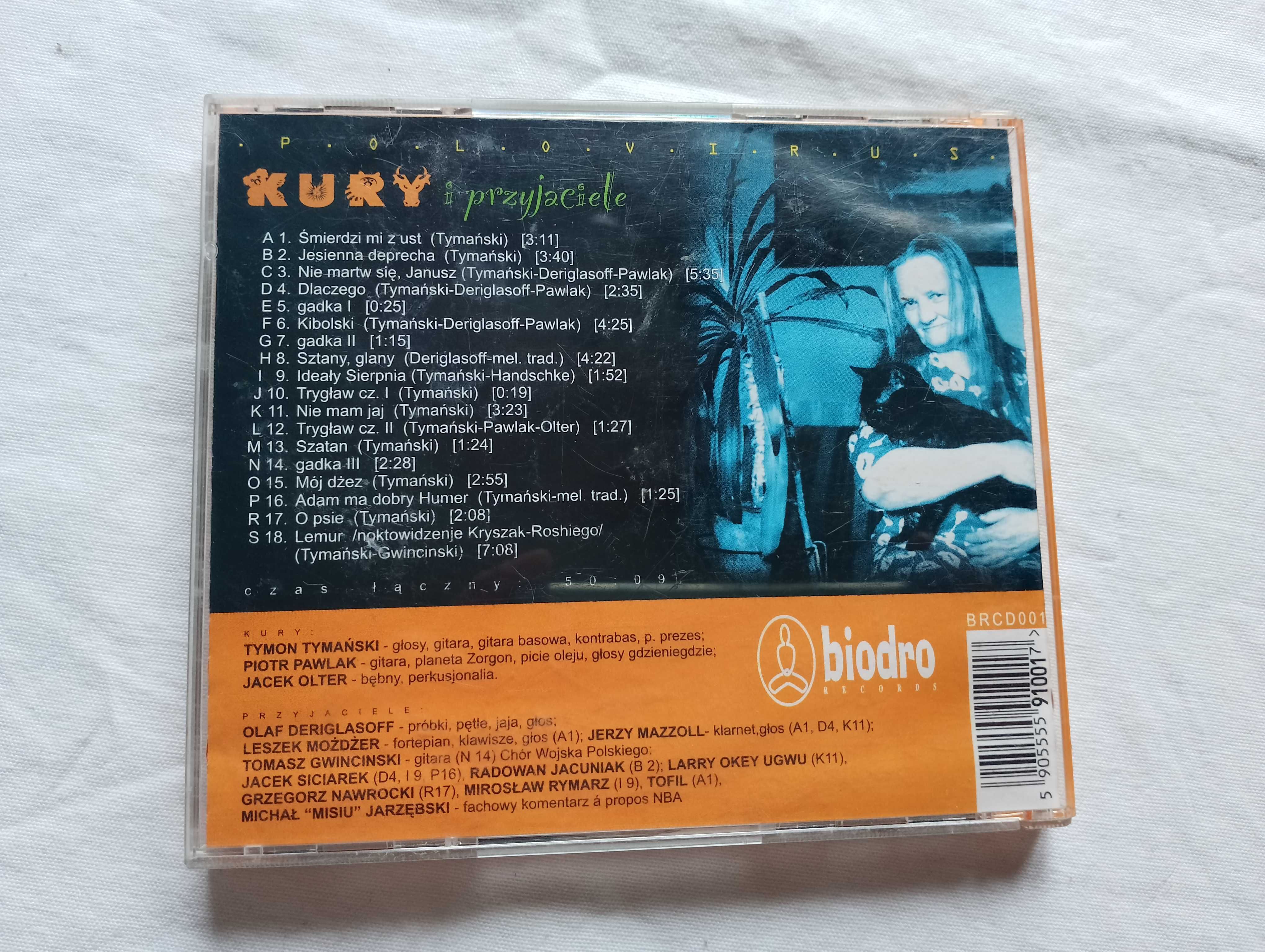 Kury - Polovirus oryginalne wydanie CD