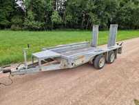 Ifor Williams GX105  Ifor Williams przyczepa minikoparka 2700DMC zarejestrowana
