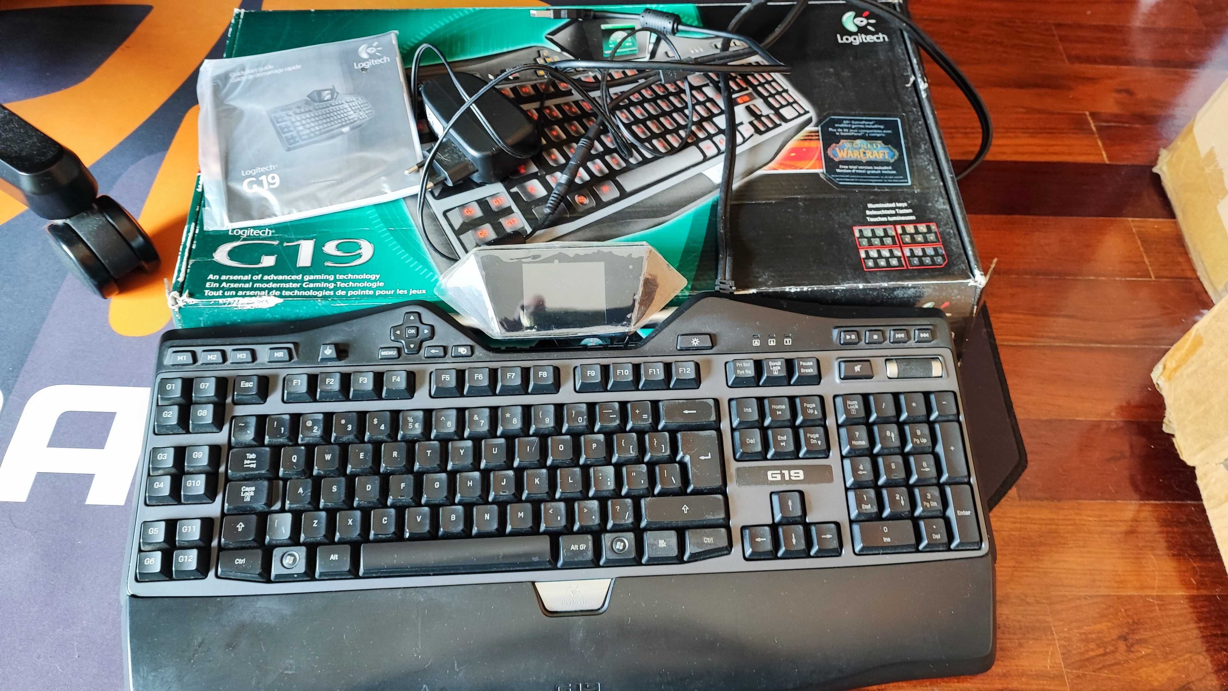 Teclado Logitech G19 c/novo RGB