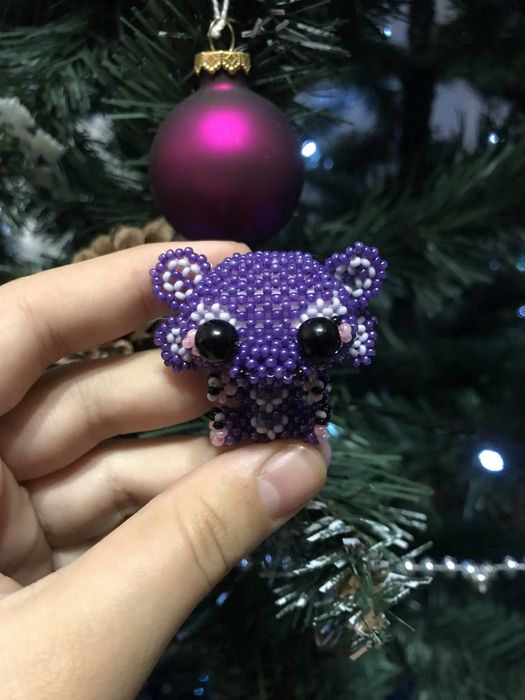 Изделие из бисера, амигурми дракон