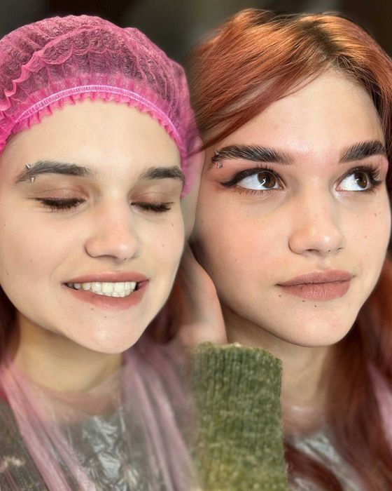 Ламинирование Коррекция Окрашивание Бровей