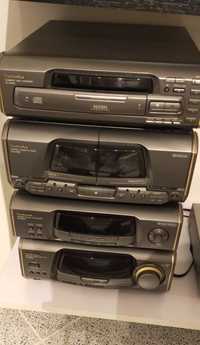 Aparelhagem - Technics HiFi Separate System EH600 CD mais 5 colunas