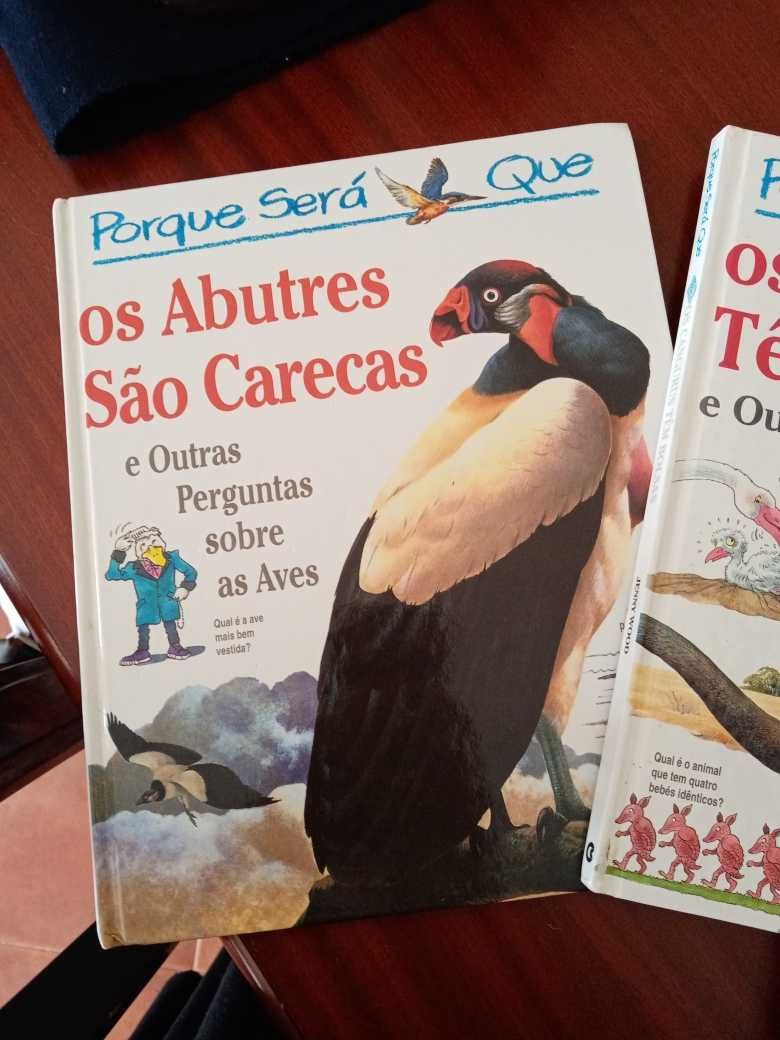 3 livros da colecção - Porque será que (círculo de Leitores)