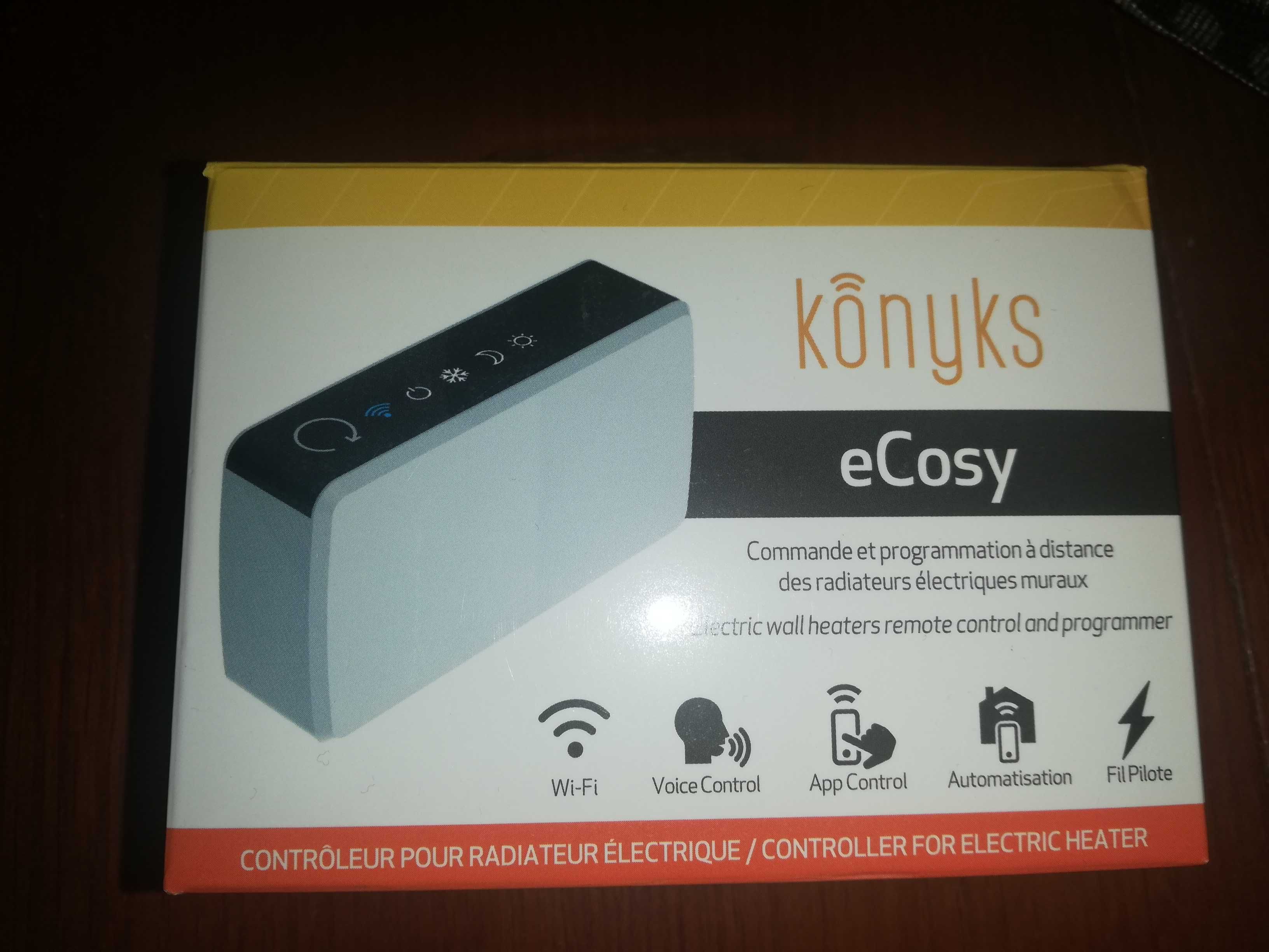 Konyks Uządzenie sterujące obsługą Wi-Fi do ogrzewania elektrycznego.