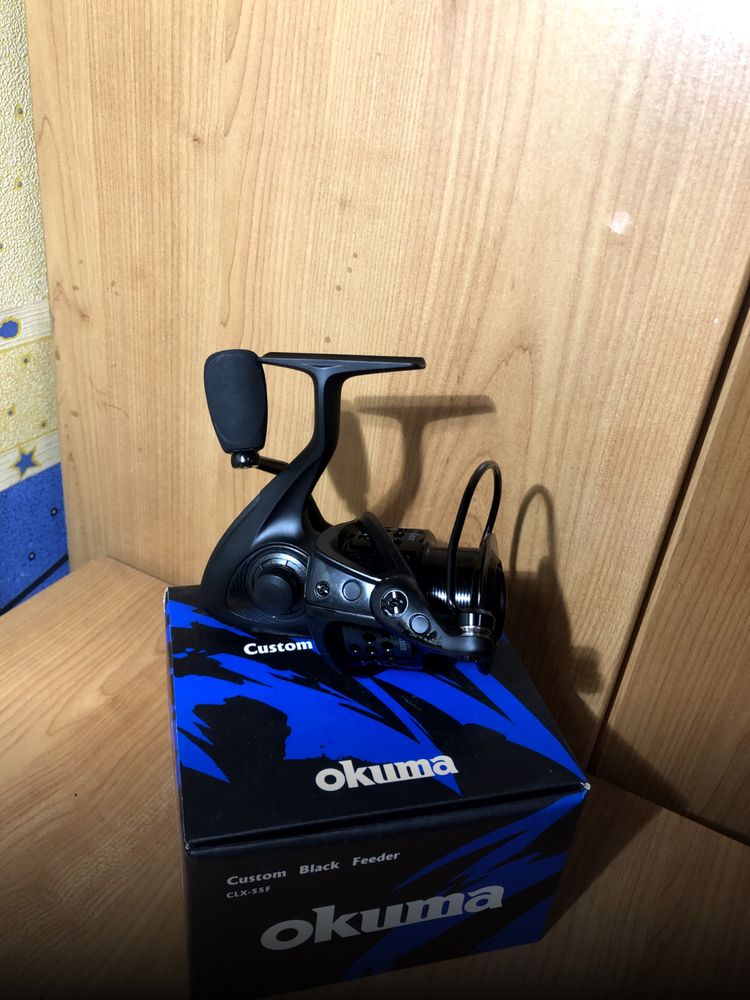 Котушка Okuma Custom Black Feeder CLX-55F