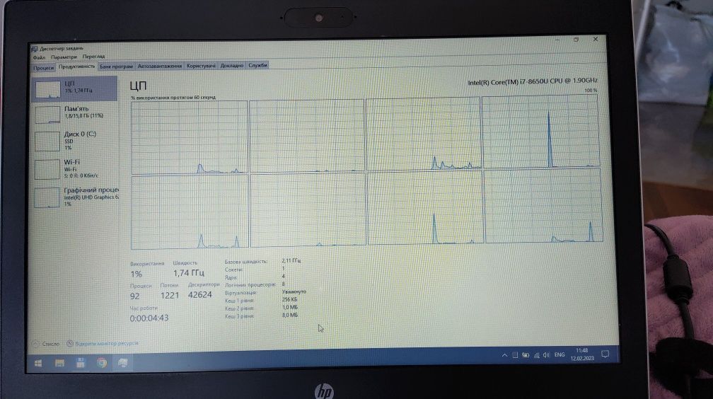 HP Probook 640 G4, i7 8650u/16Gb/512Gb SSD