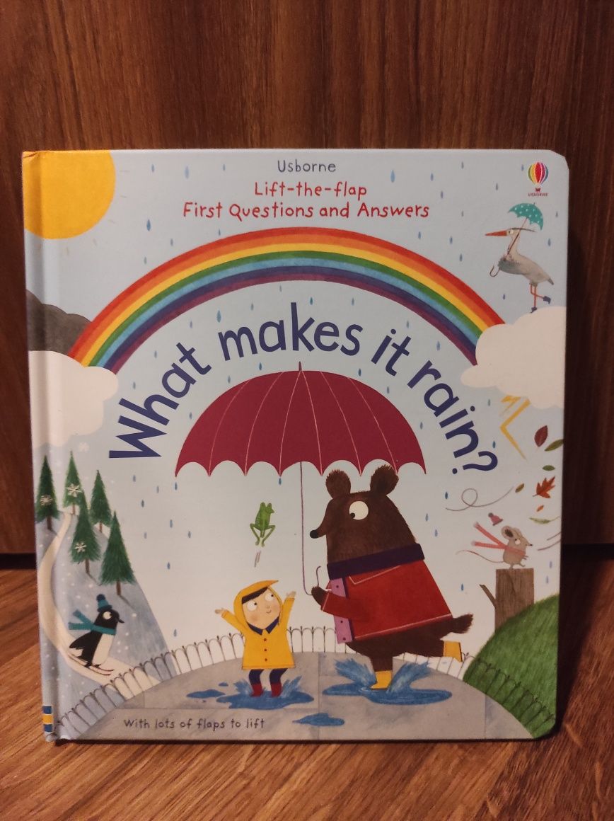 What makes it rain - książka Usborne