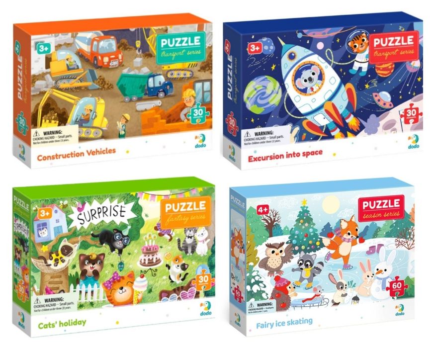 Пазли для дітей Dodo 3-6 років