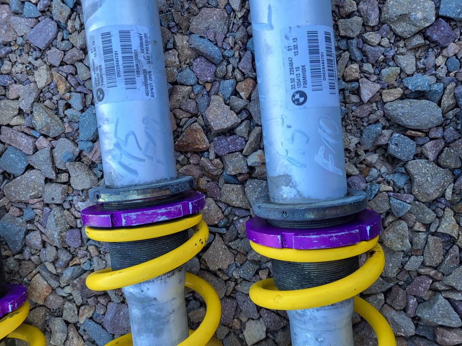 Sprężyny Gwintowane KW bmw m6 f06 f13 f12 m5 f10 Amortyzatory