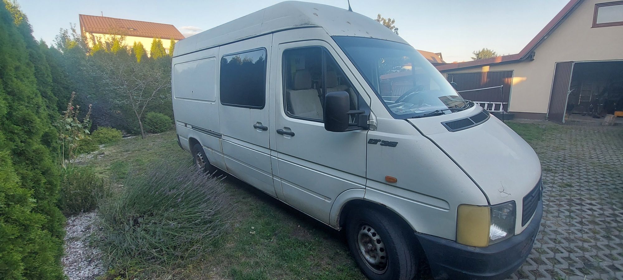 VW LT 35 2.5 TDi max wys, śred długosć