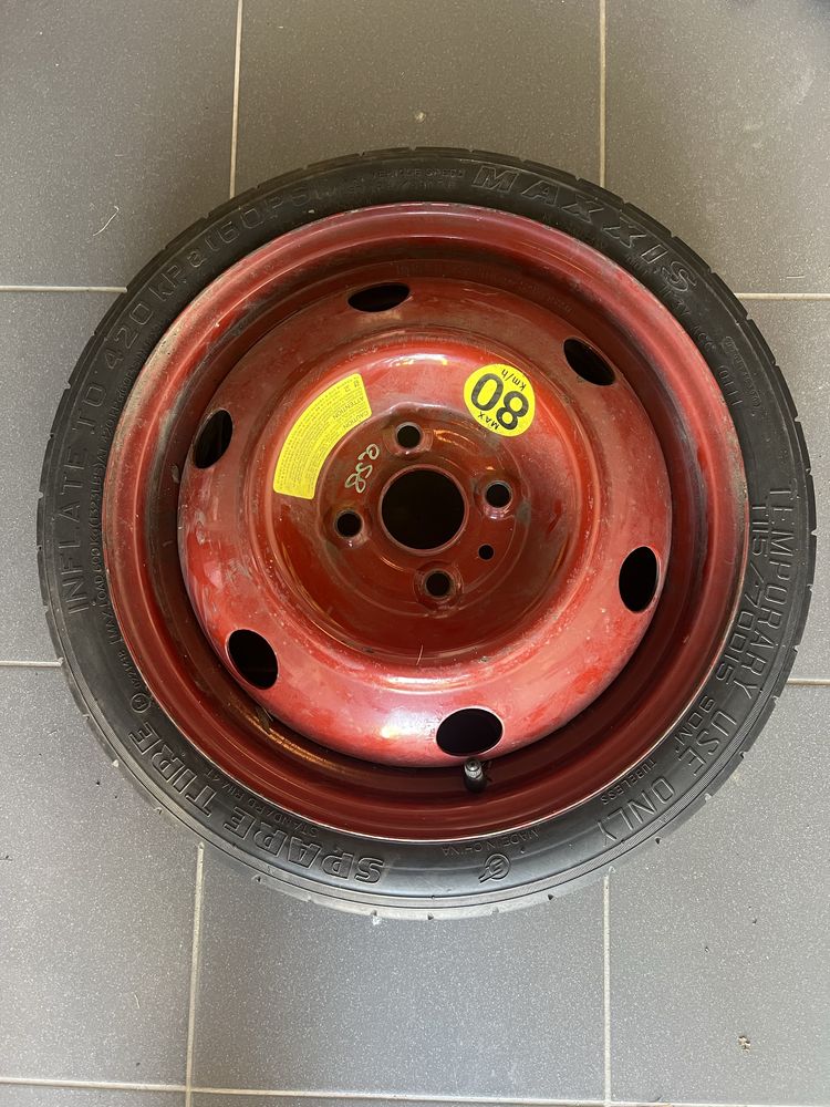 Jak nowe kolo dojazdowe  115/70 R15 do Kia Rio