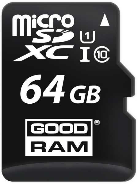 Karta Pamięci microSD GOODRAM CL10 64GB + ADAPTER 100MB Bełchatów