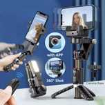 Селфі палиця штатив Q18 зі стабілізатором 360 Gimbal