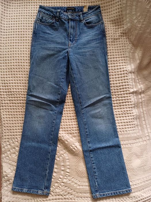 Осінні прямі джинси Massimo Dutti  XS(34)  оригінал