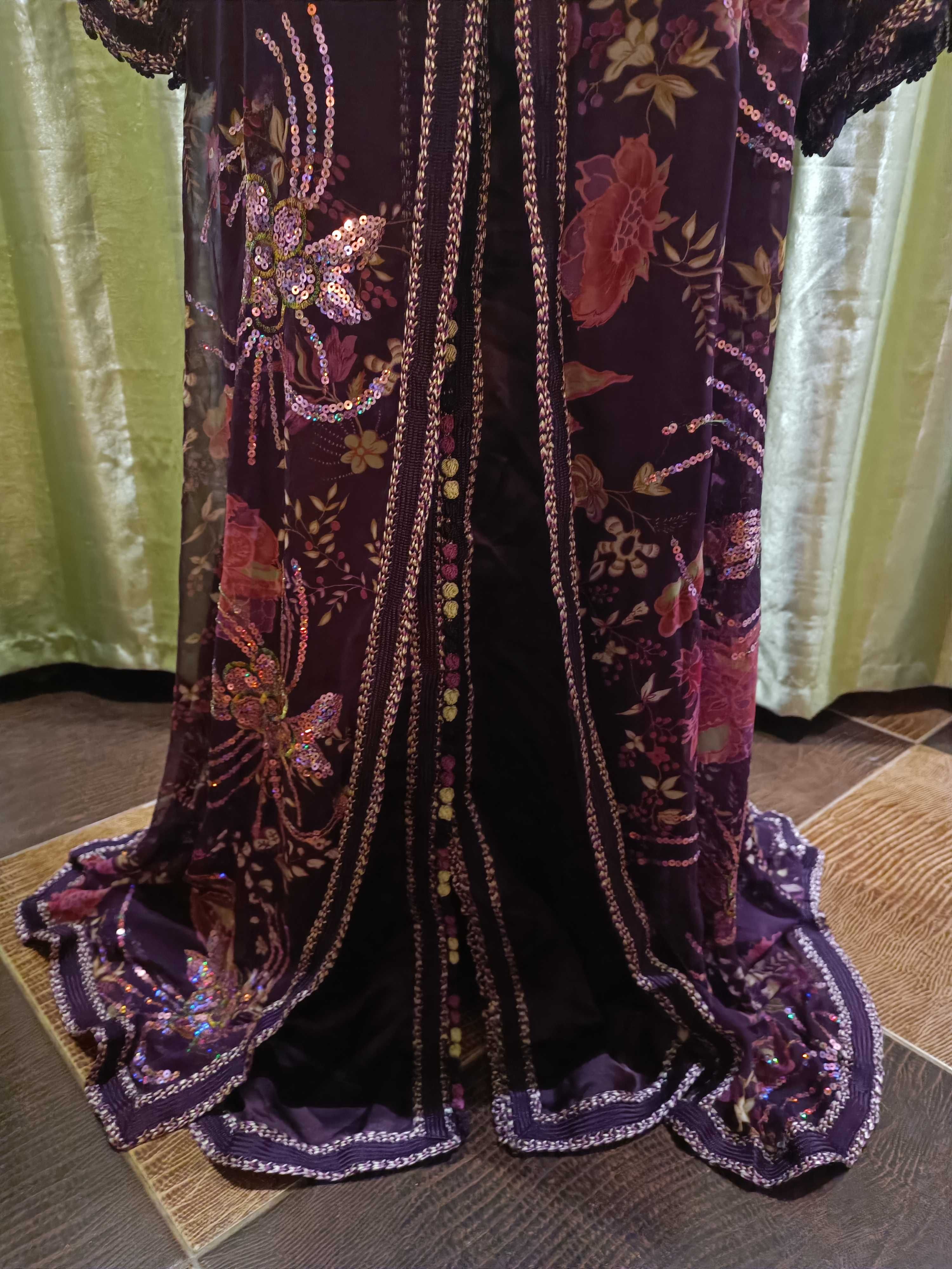 Шикарное Марокканское платье из двух частей