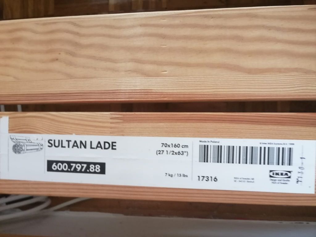 Łożko Ikea Sultan Lade