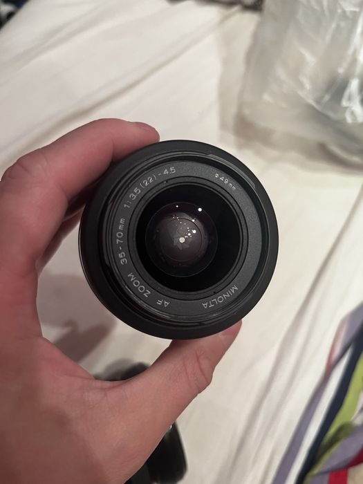 Obiektyw Minolta i Tokina Sony A-mount