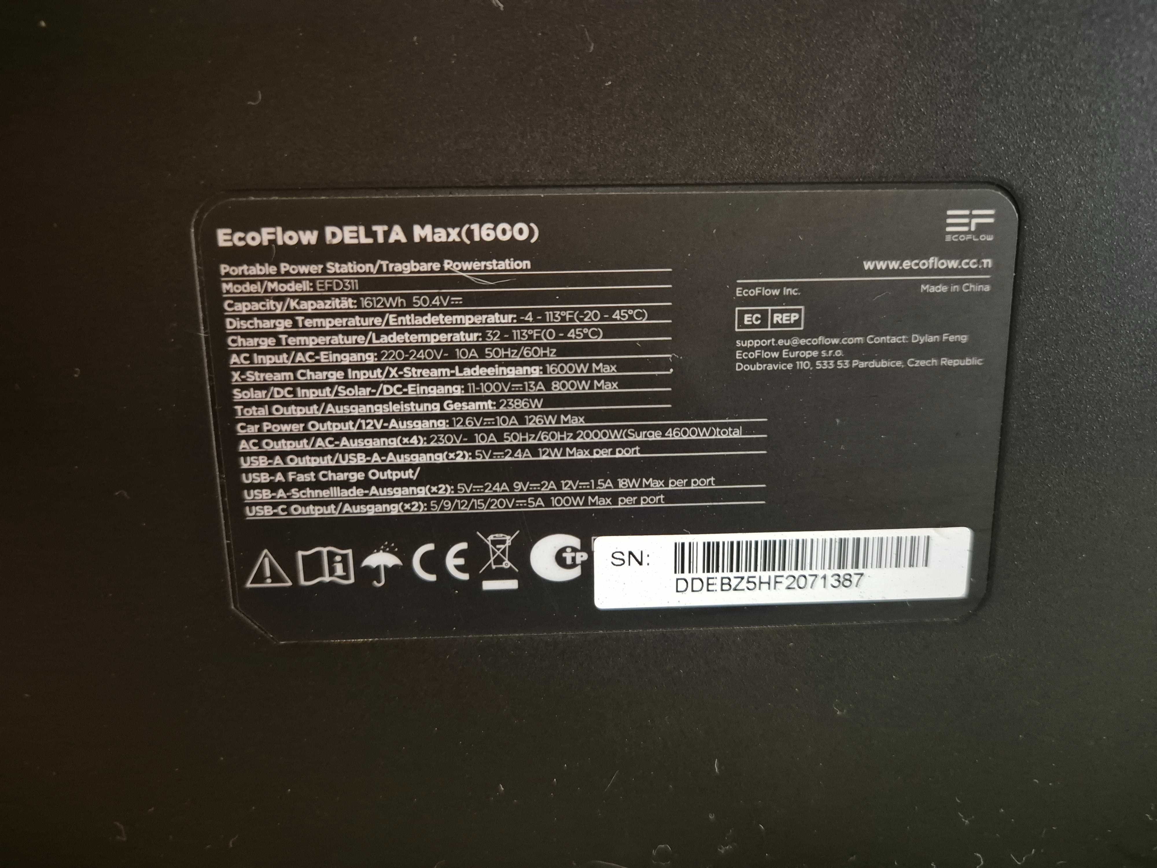 Ecoflow Delta MAX-1600