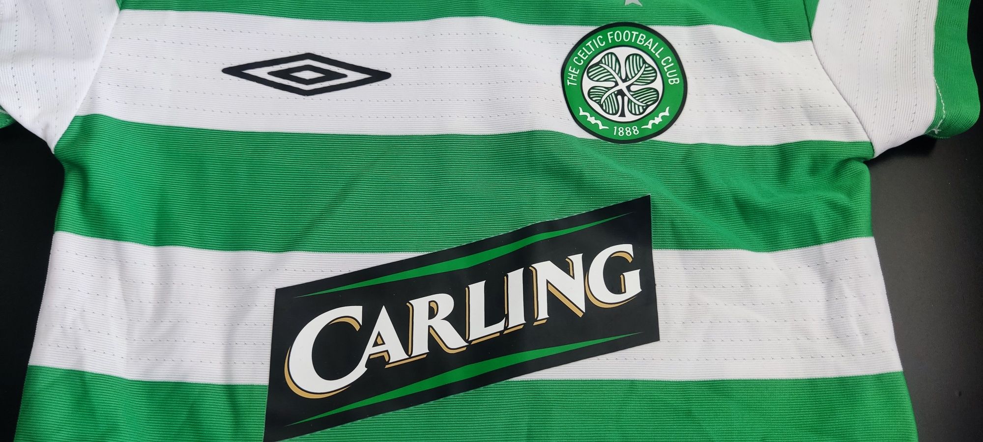 Komplet piłkarski dziecięcy Umbro Celtic FC. rozmiar 74 cm