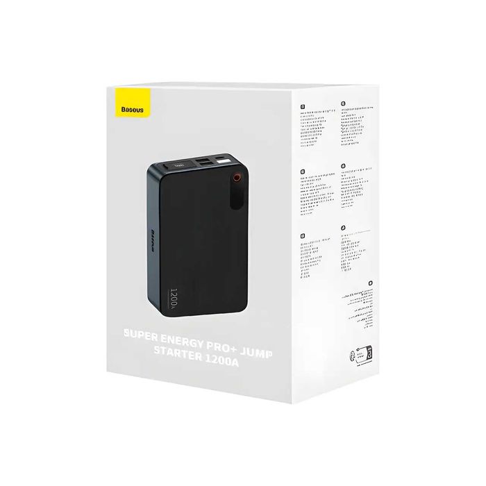 Пуско-зарядное устройство Baseus Super Energy Pro+ 12000mAh 1200A