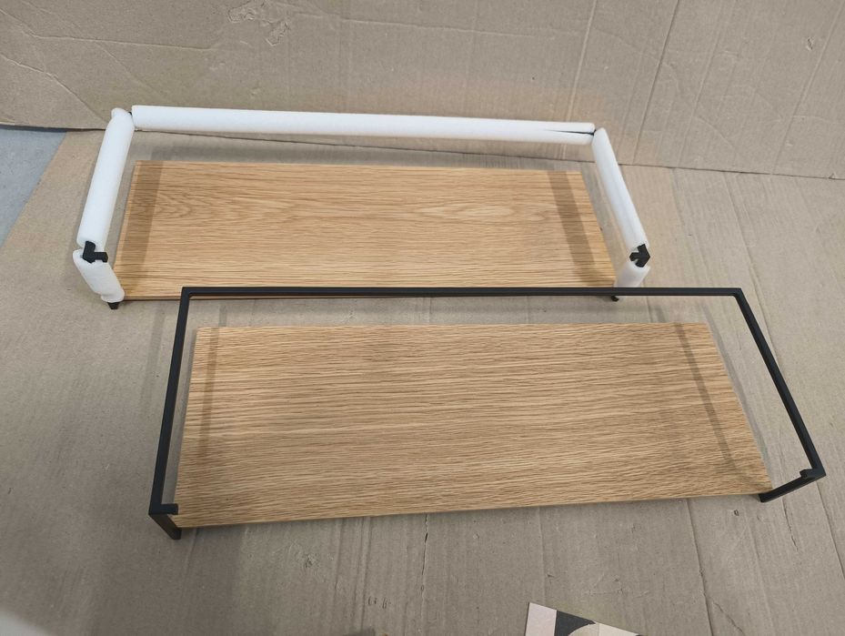 KAZAI  Zestaw Półek Ściennych STENN Półki Wiszące zestaw 2 półek nowe