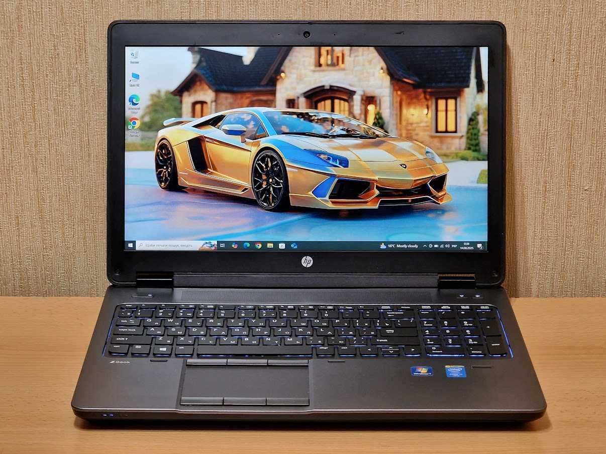Ігровий HP ZBook 15 G2 NVIDIA Quadro K2100M Core i7-4800MQ SSD512Gb