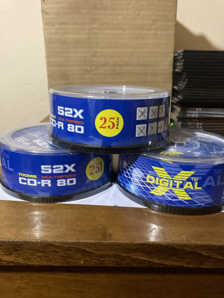 CD-R диски X-Digital 52х болванка діск в боксах