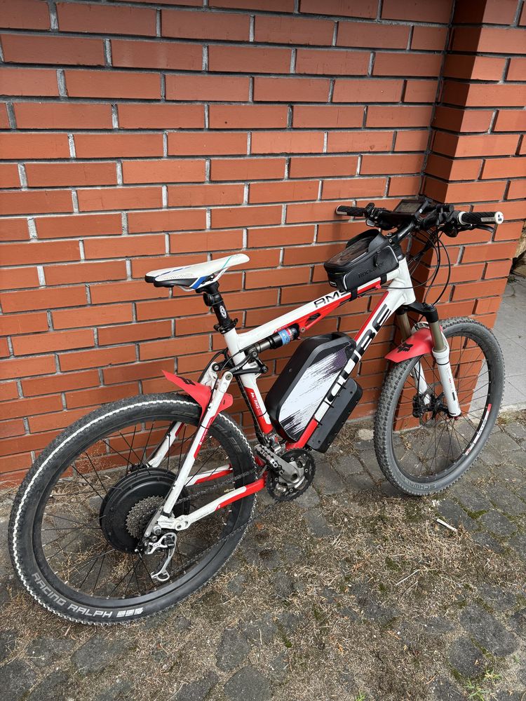 Rower elektryczny CUBE duza moc