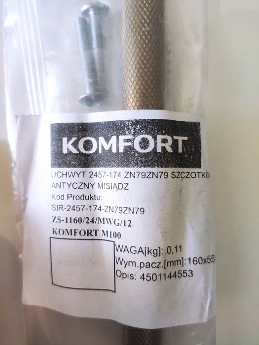 Uchwyt meblowy komfort NOWE