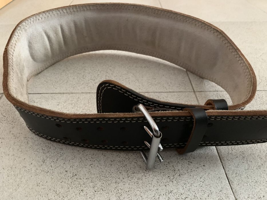 Cinto de suporte lombar para musculação