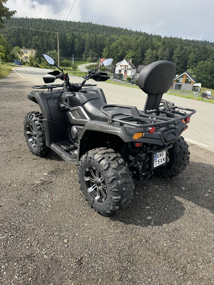 Quad cf Moto 520 Long 4x4 honda trx 500 kawasaki  zarejestrowany