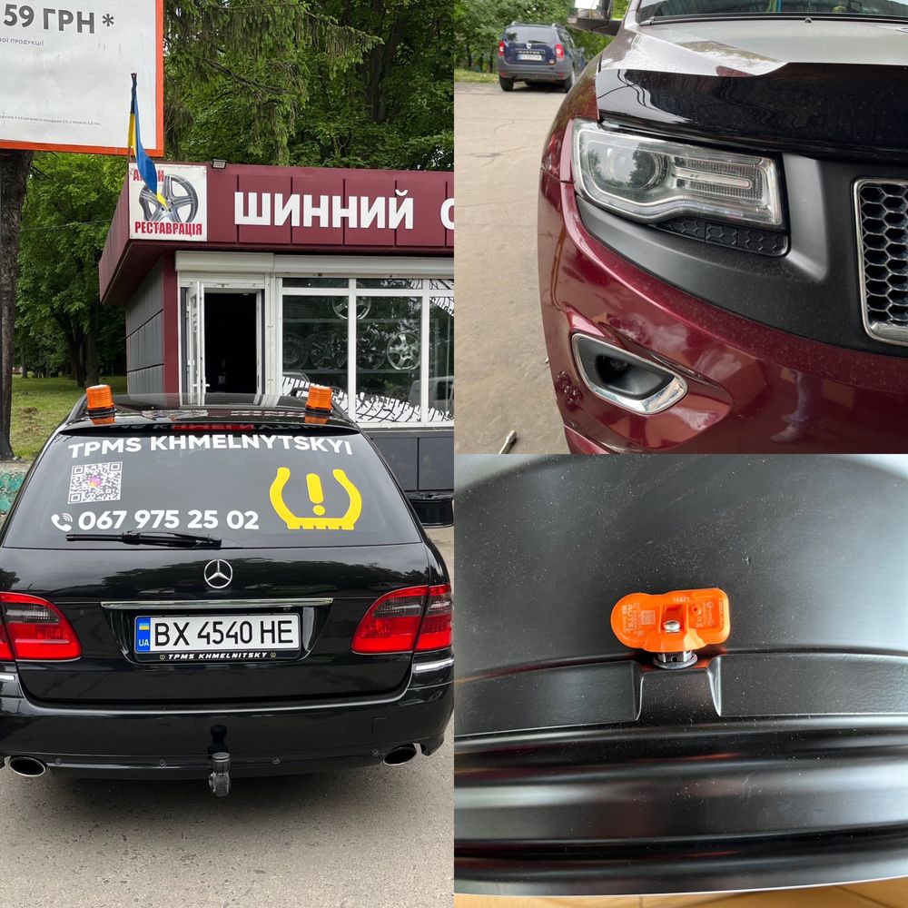 Dodge Jeep Chrysler Fiat Датчики давления шин