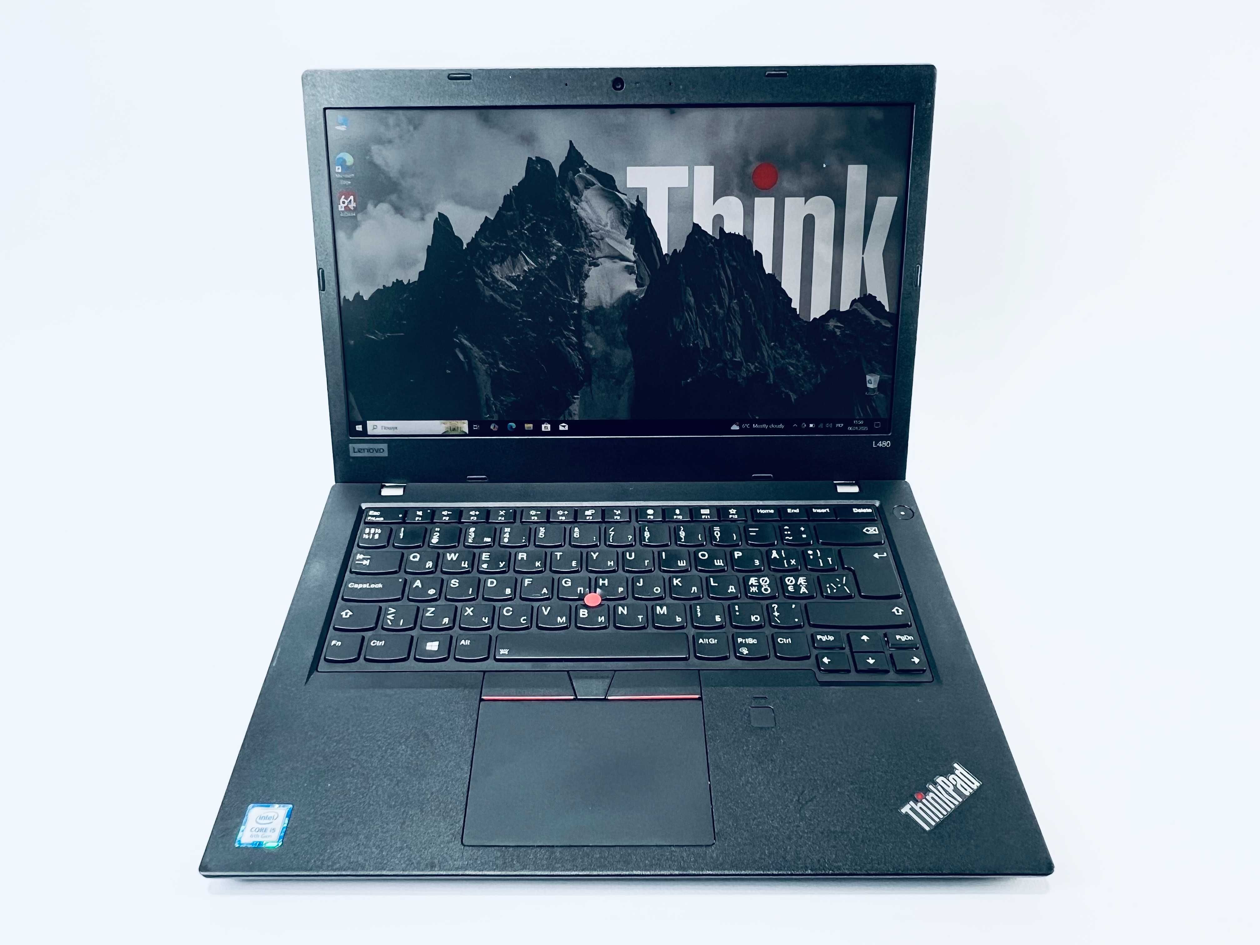 Ноутбук LENOVO ThinkPad L480, 14 IPS, I5-8250U, 8Gb, SSD 256 Gb