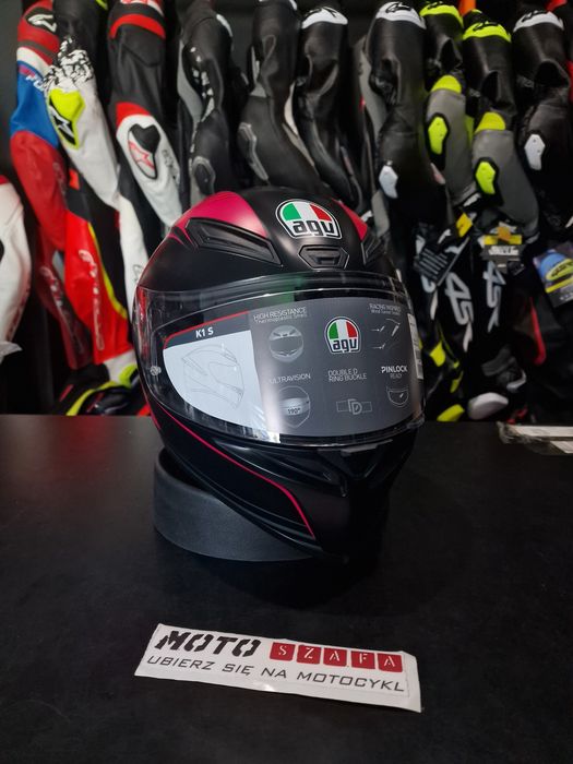 Kask AGV K1 S WARMUP Black/Pink 'S !Promocja! !Sklep! !Opis!