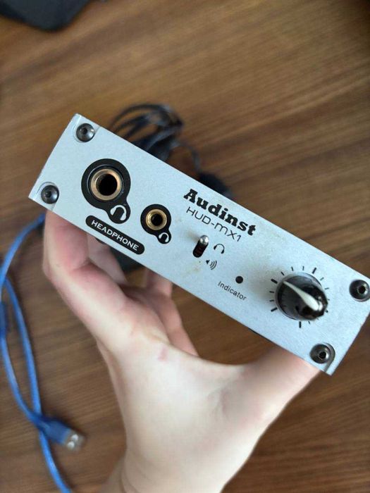 ЦАП Зовнішня звукова карта підсилювач Audinst HUD-MX1 2шт