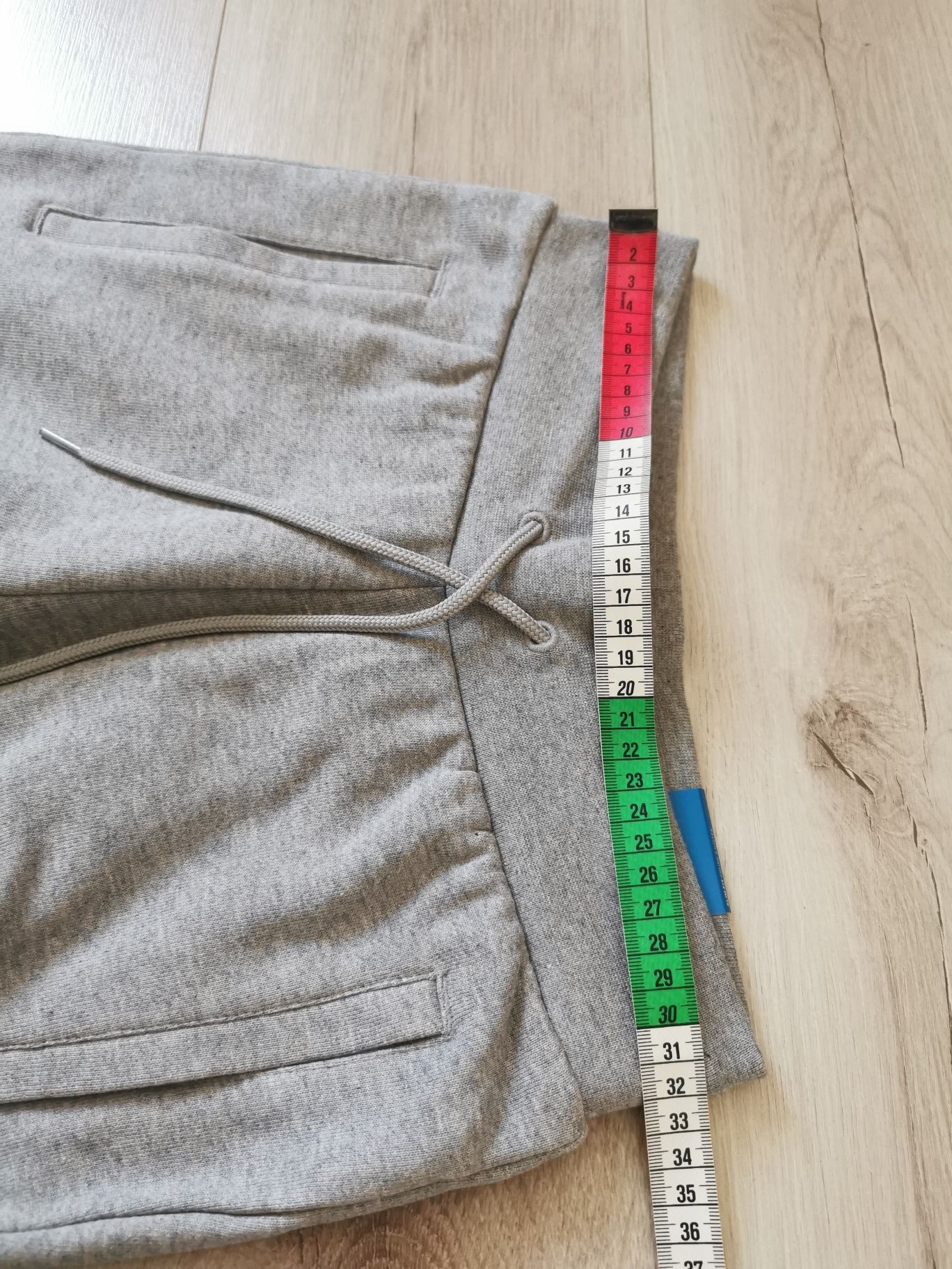 Adidas szare dresy spodnie dresowe damskie na gumce bawełniane XS